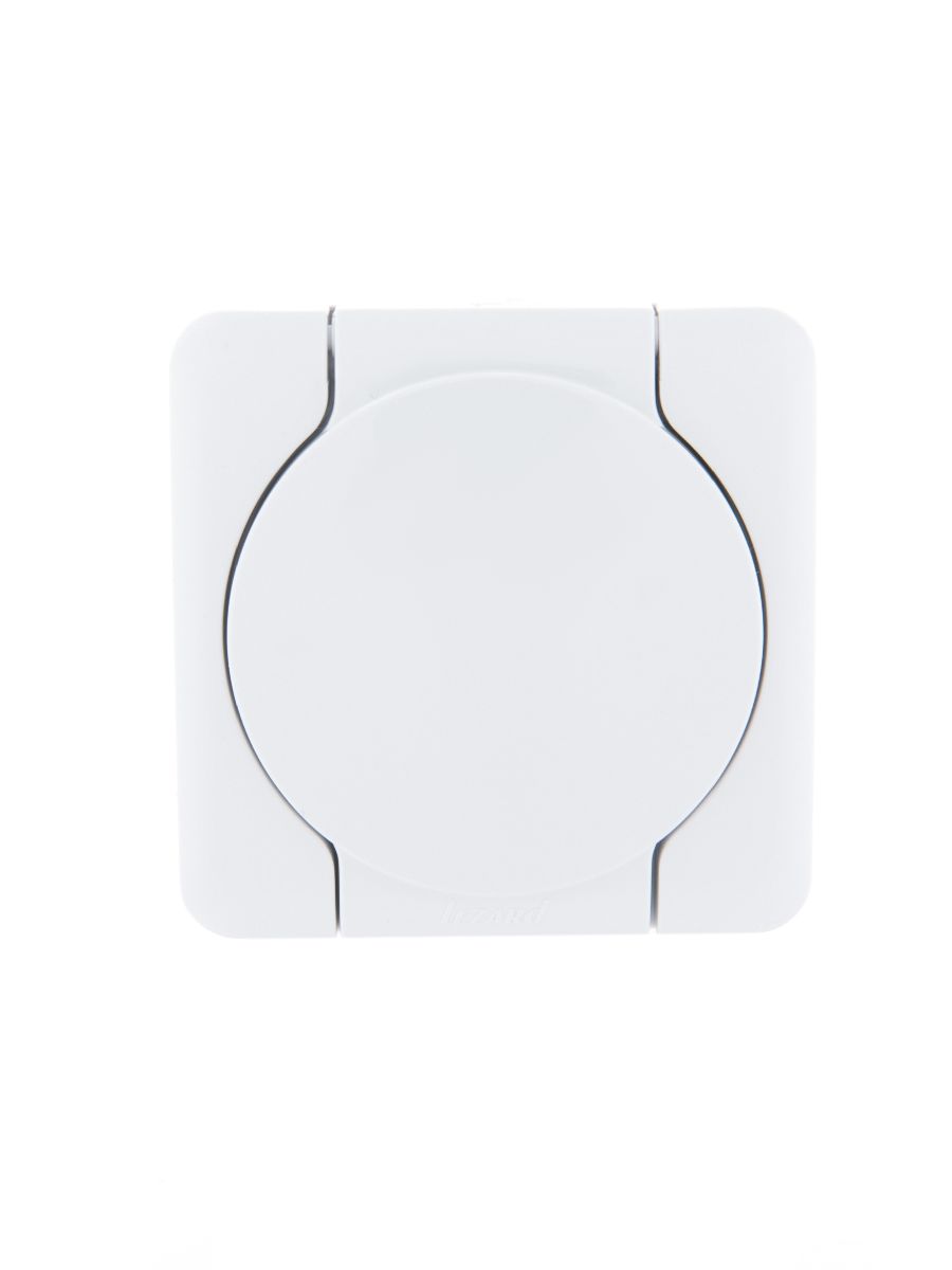 Розетка с/з с крышкой Lezard Viola 751-0200-123