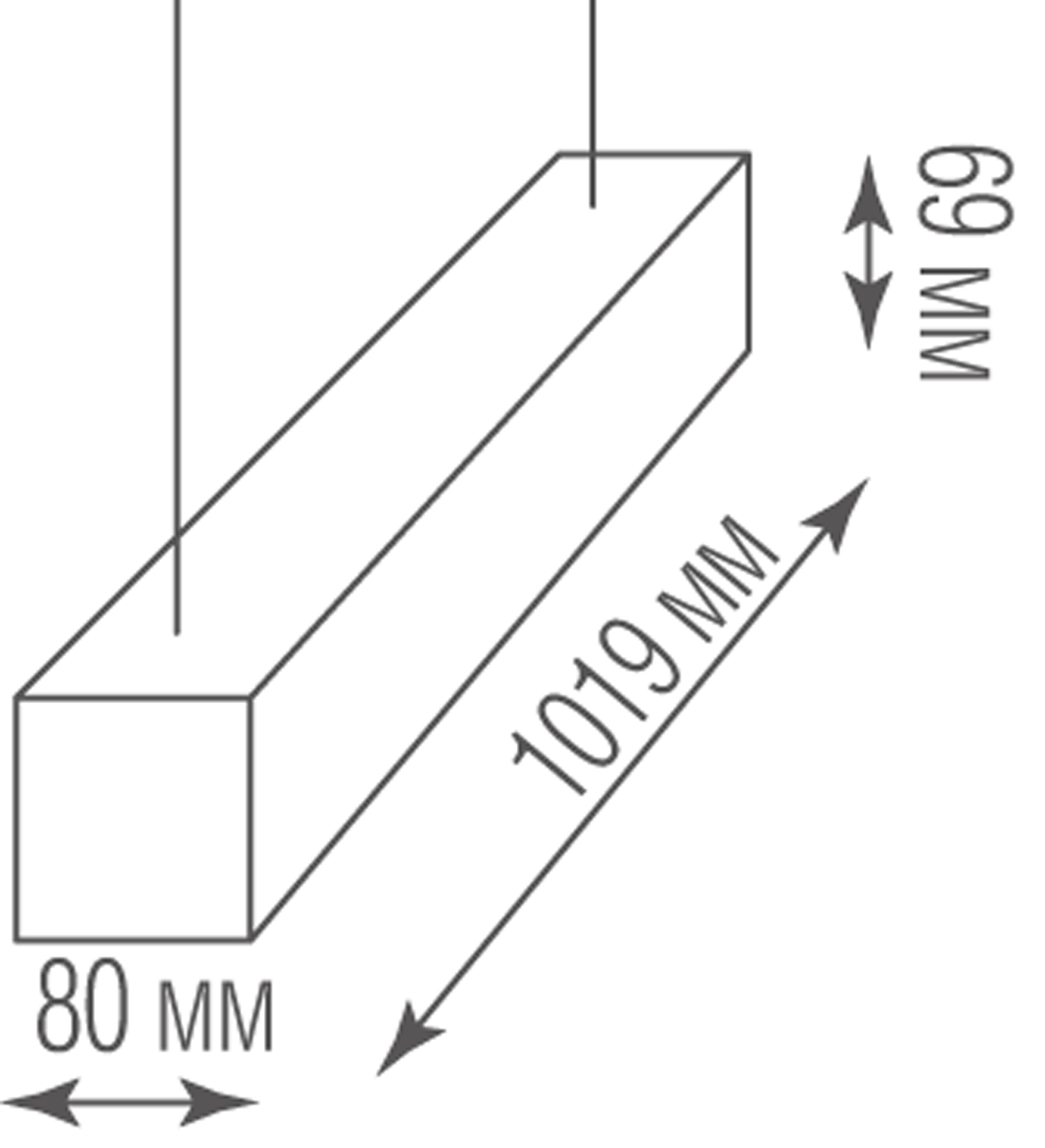 Подвесной светильник Donolux Decoled DL18516S100WW40L5 D4