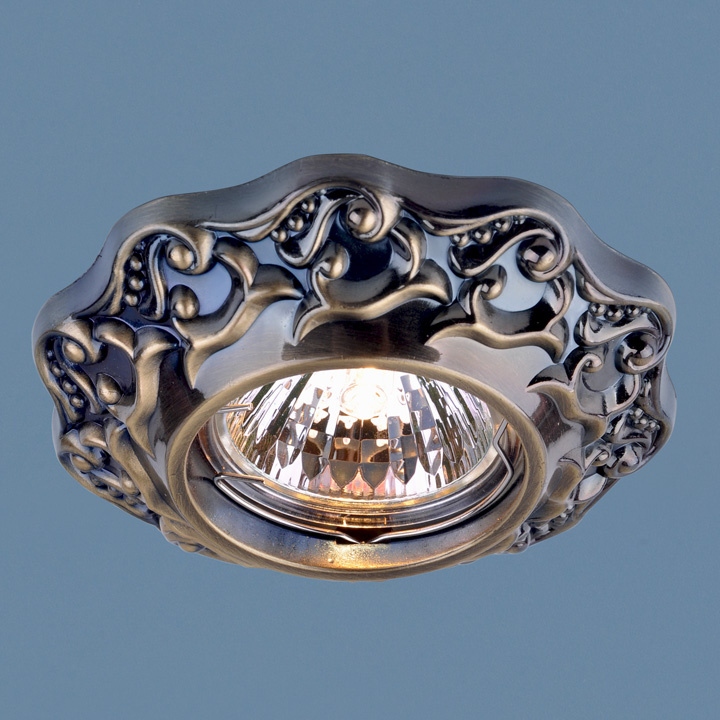 Встраиваемый светильник Elektrostandard 7218 MR16 GAB бронза 4690389060397