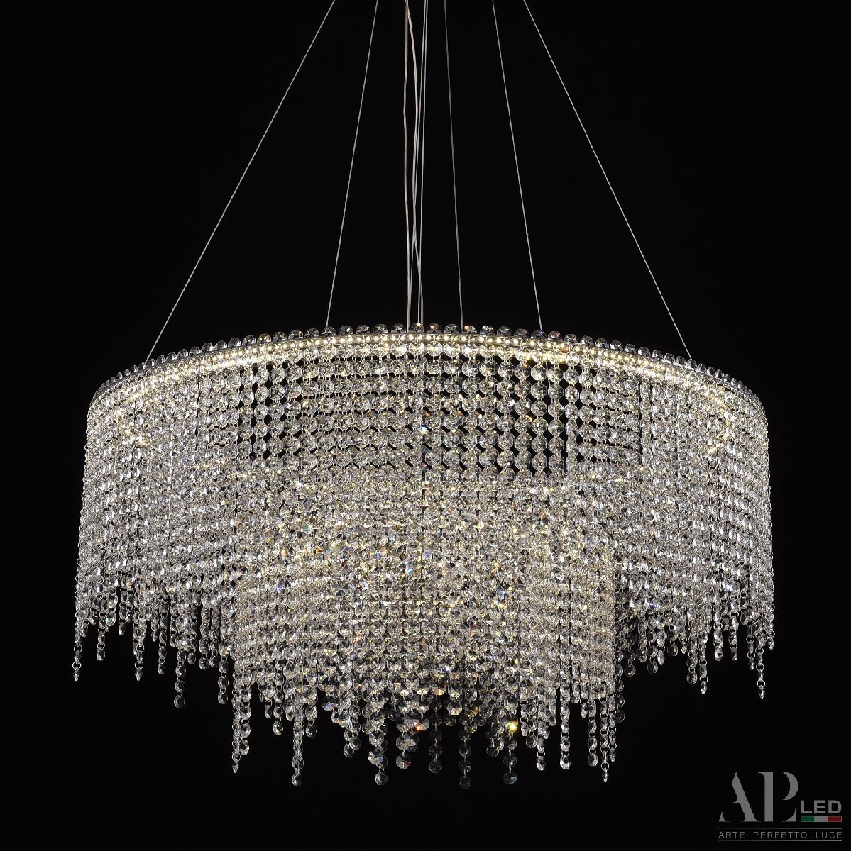 Подвесная люстра Arte Perfetto Luce Sicilia SH02.73.2D.B.Ni.4000