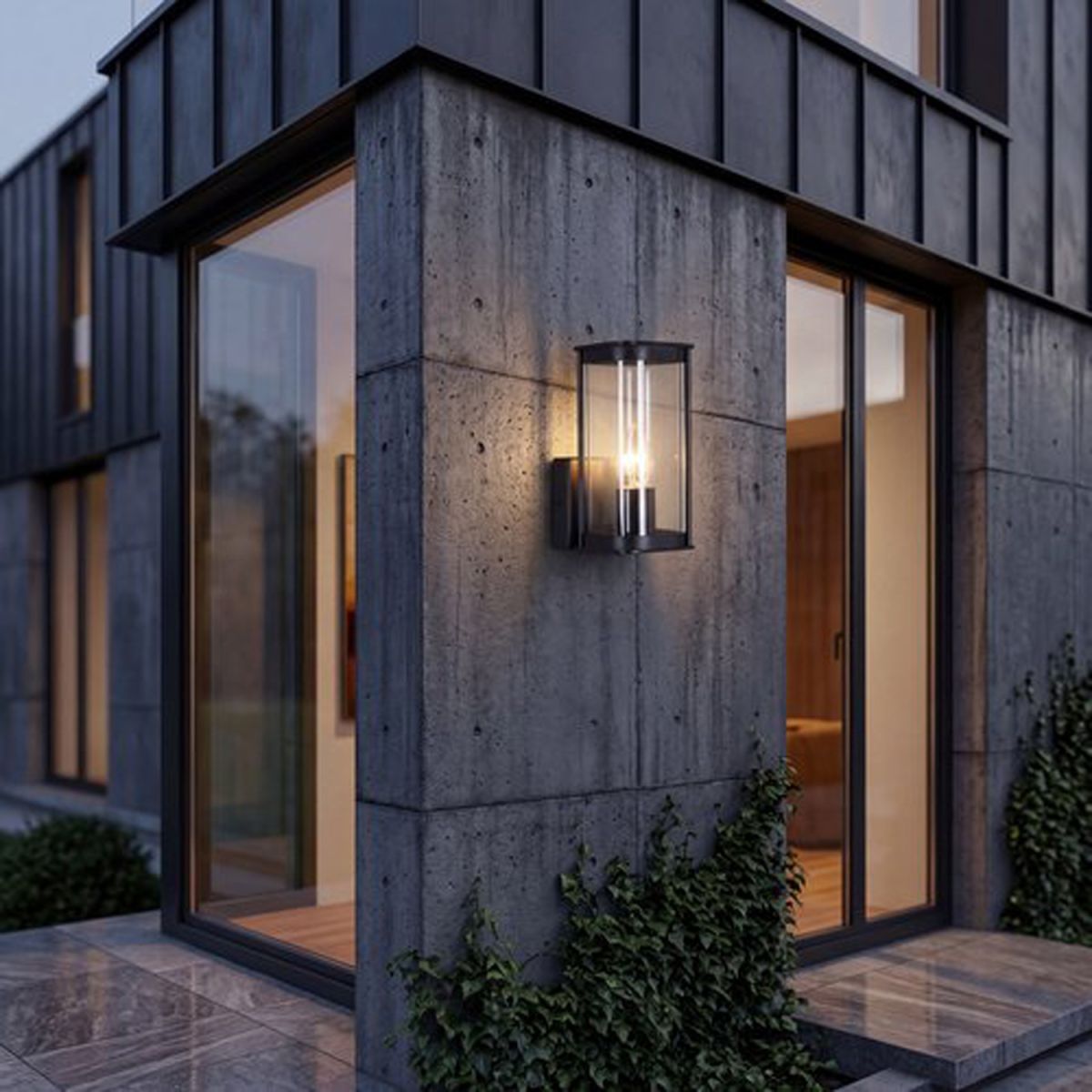 Уличный настенный светильник Reluce 08337-9.2-001JH E27 BK RLOS