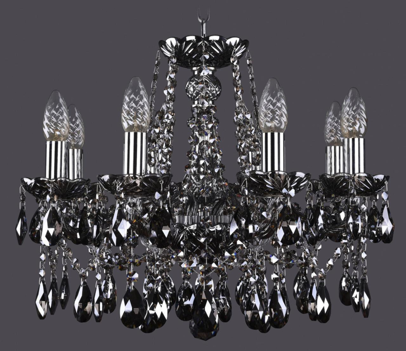 Подвесная люстра Bohemia Ivele 1413/8/165/Ni/M781