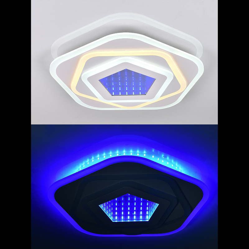 Потолочная люстра Natali Kovaltseva Midnight RGB HIGH-TECH LED LAMPS 82034