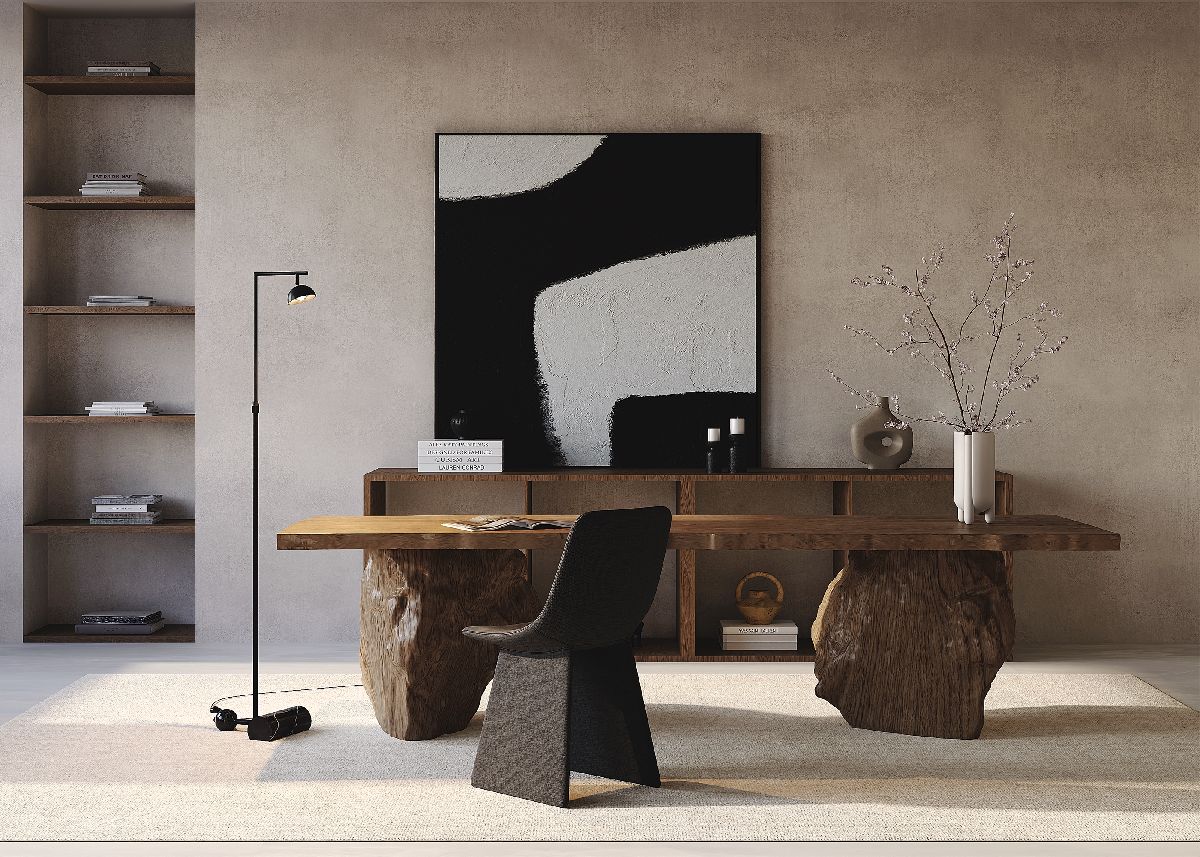 Торшер черный Maytoni Pikant MOD372FL-L10B3K