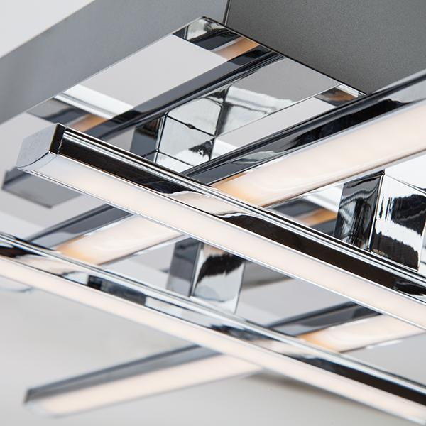 Потолочный светодиодный светильник Eurosvet 90019/4 хром