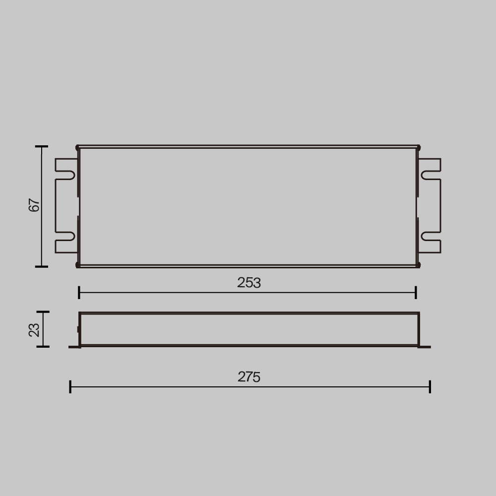 Источник напряжения Maytoni Triac 200Вт DC24В IP67 734004
