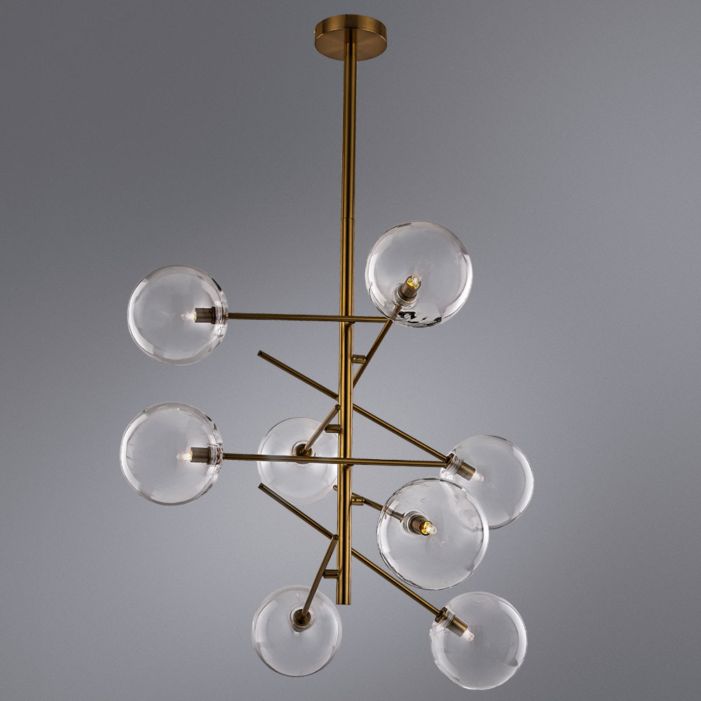 Люстра на штанге Arte Lamp Severus A7781SP-8AB