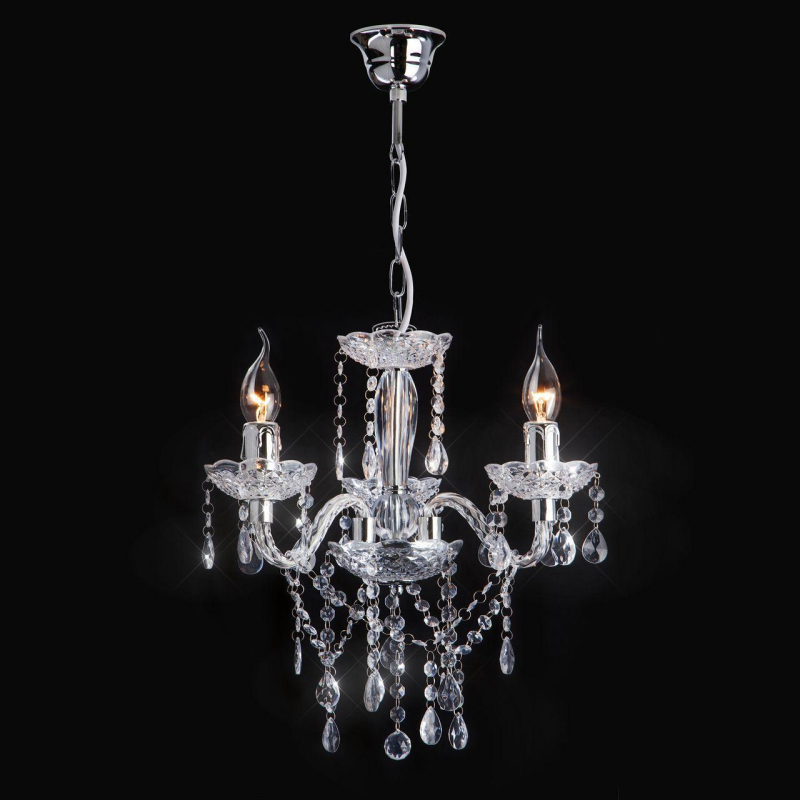 Подвесная люстра Eurosvet 10200/3 хром