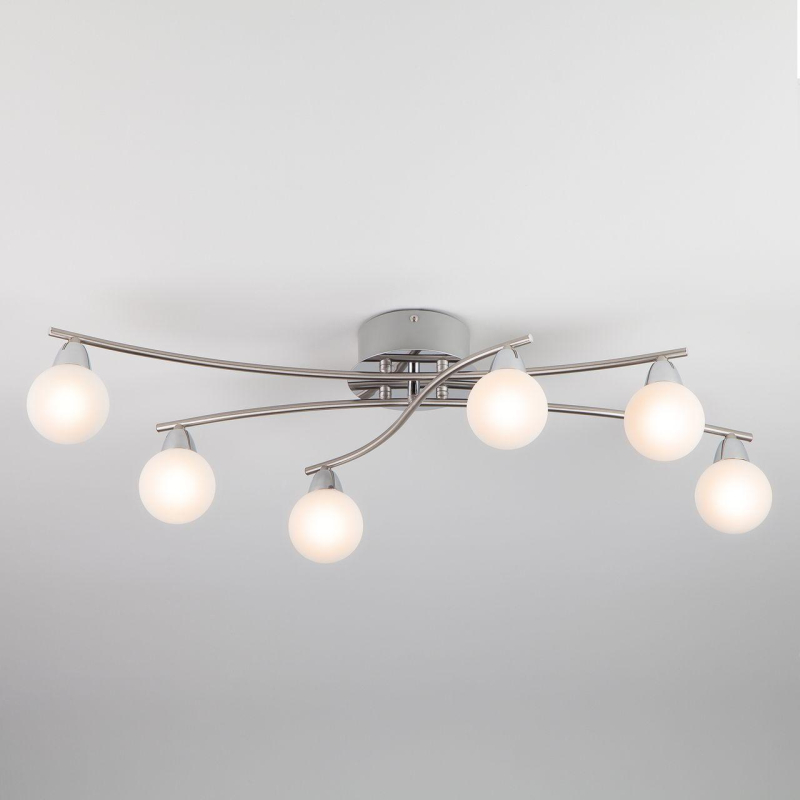 Потолочная люстра Eurosvet Elias 70065/6 хром