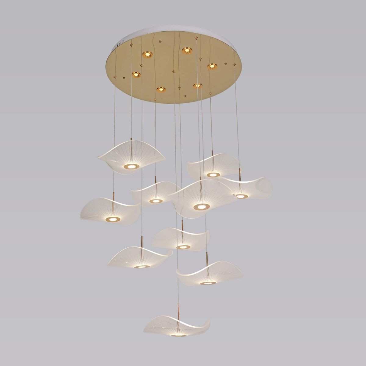 Каскадная люстра Alfa Light F1424-24