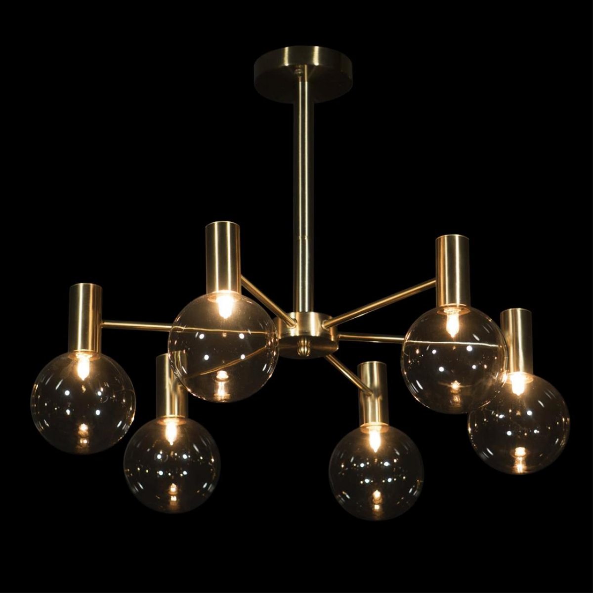 Люстра на штанге Loft IT Tiara 10045/6 Gold