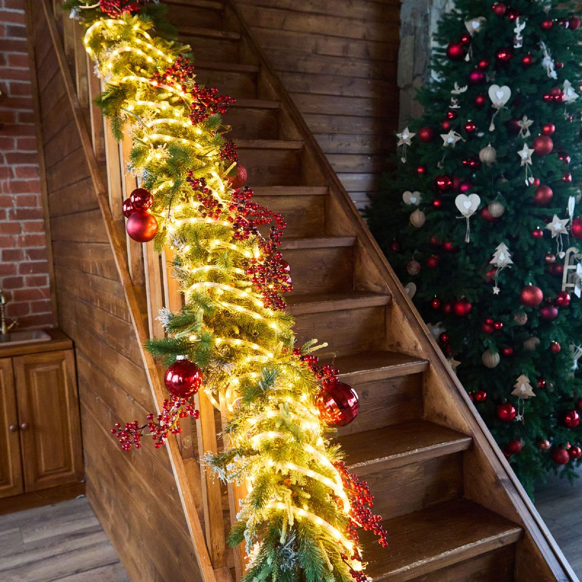 Уличная гирлянда Uniel ULD-D50 15M/С08 IP44 YELLOW UL-00010906