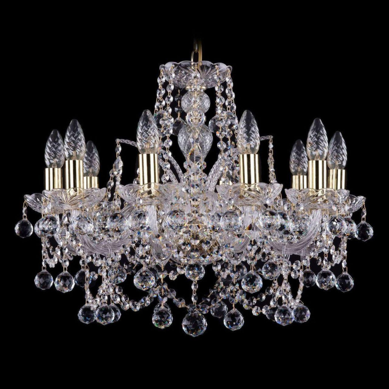 Подвесная люстра Bohemia Ivele 1411/10/195/G/Balls