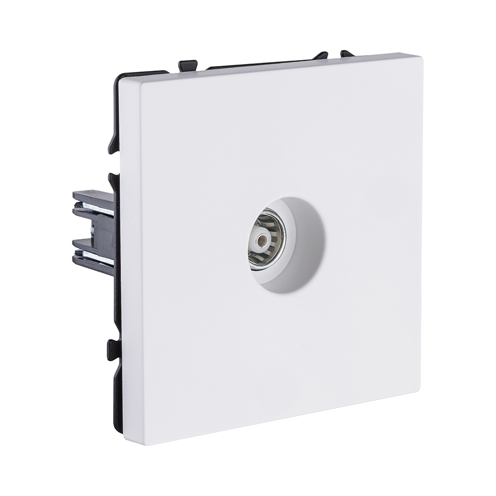 Розетка спутниковая SAT, белый матовый Kollinger Eclipse EC-021WH