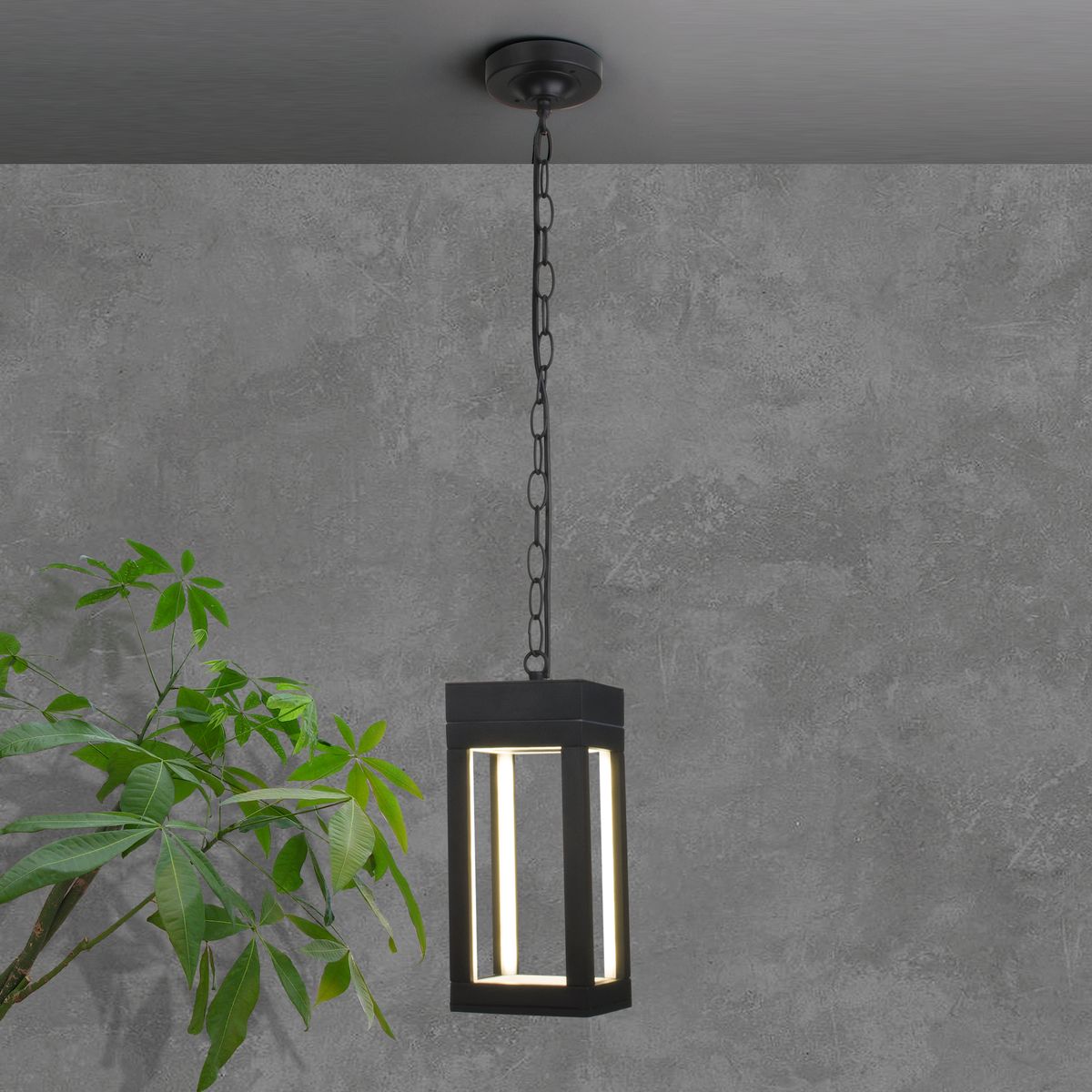 Уличный подвесной светильник Elektrostandard Frame 4690389172366