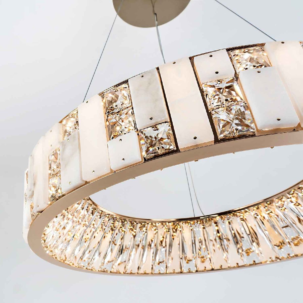 Подвесная люстра Modelux ML.6988.600P GD