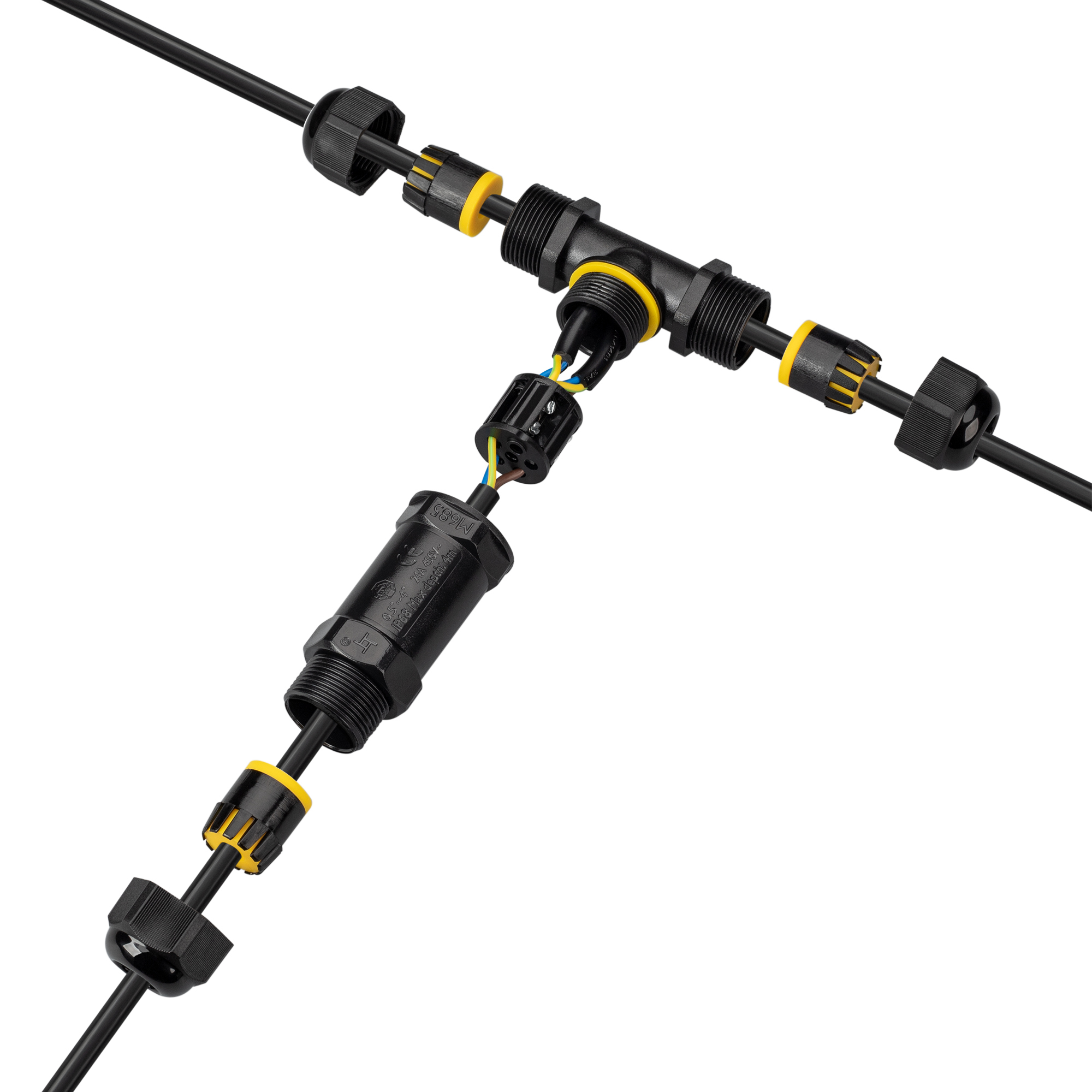 Коннектор Arlight NEO-GERM-5pin-T-WTW (4-8mm) 030760