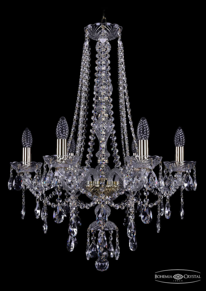 Подвесная люстра Bohemia Ivele 1415/6/200/h-75/G