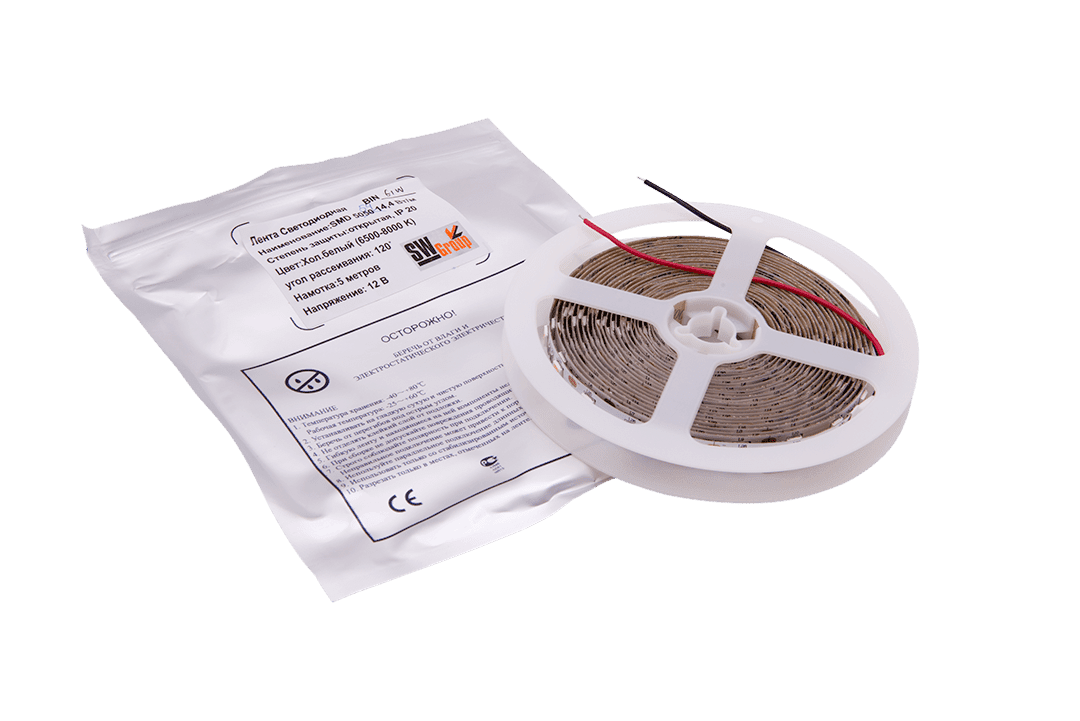 Светодиодная лента SWG SWG560-4.1-14.4-W 002443