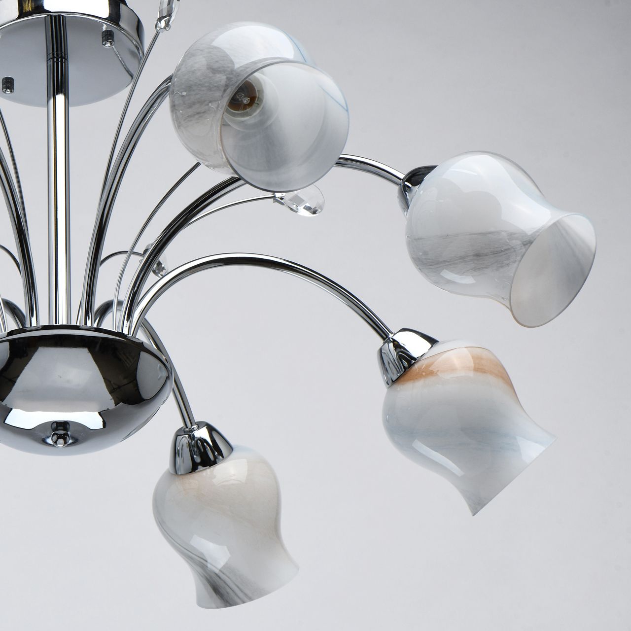 Люстра на штанге De Markt City Блеск 315014708