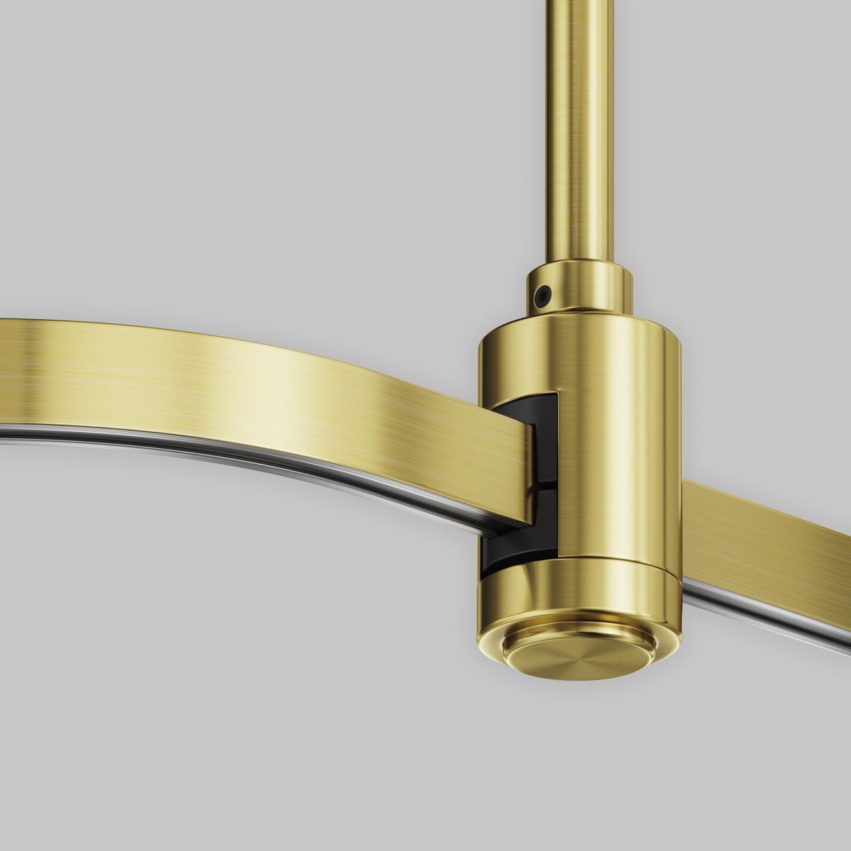 Радиусный коннектор для шинопровода Maytoni Flarity TRX154-RC80-BS