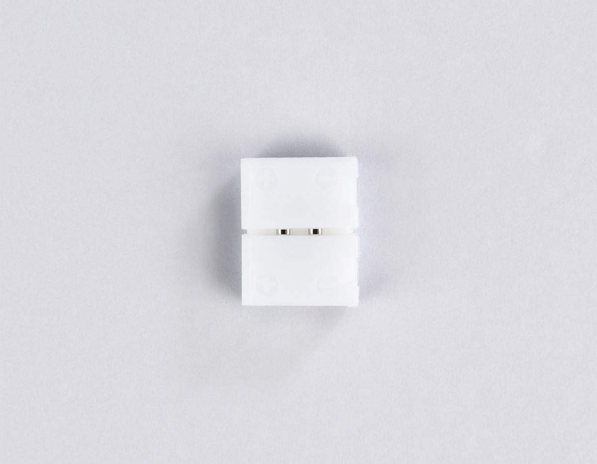 Соединитель прямой для светодиодной ленты 2835 12/24V (2 конт.) GS6001 (10шт) Ambrella Light Illumination GS6001