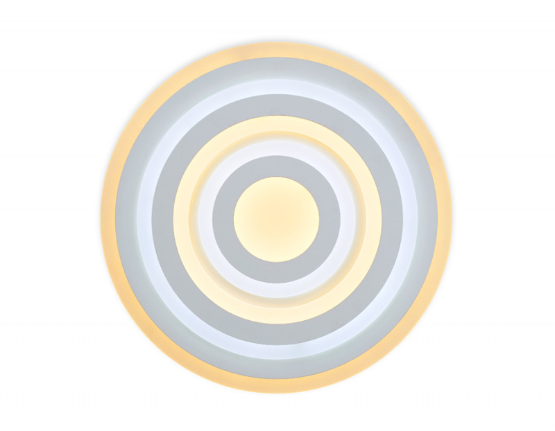 Накладная люстра Ambrella Light FA92 WH 144W D500