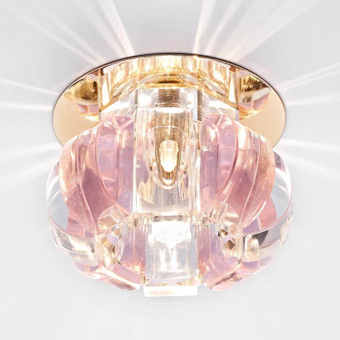 Встраиваемый светильник Ambrella Light Desing D1057 CL/PI/G