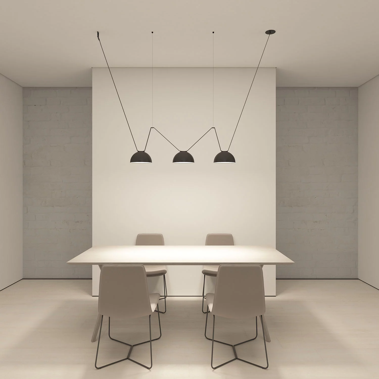 Трековый однофазный светильник Denkirs Belty flow DK5560-BK