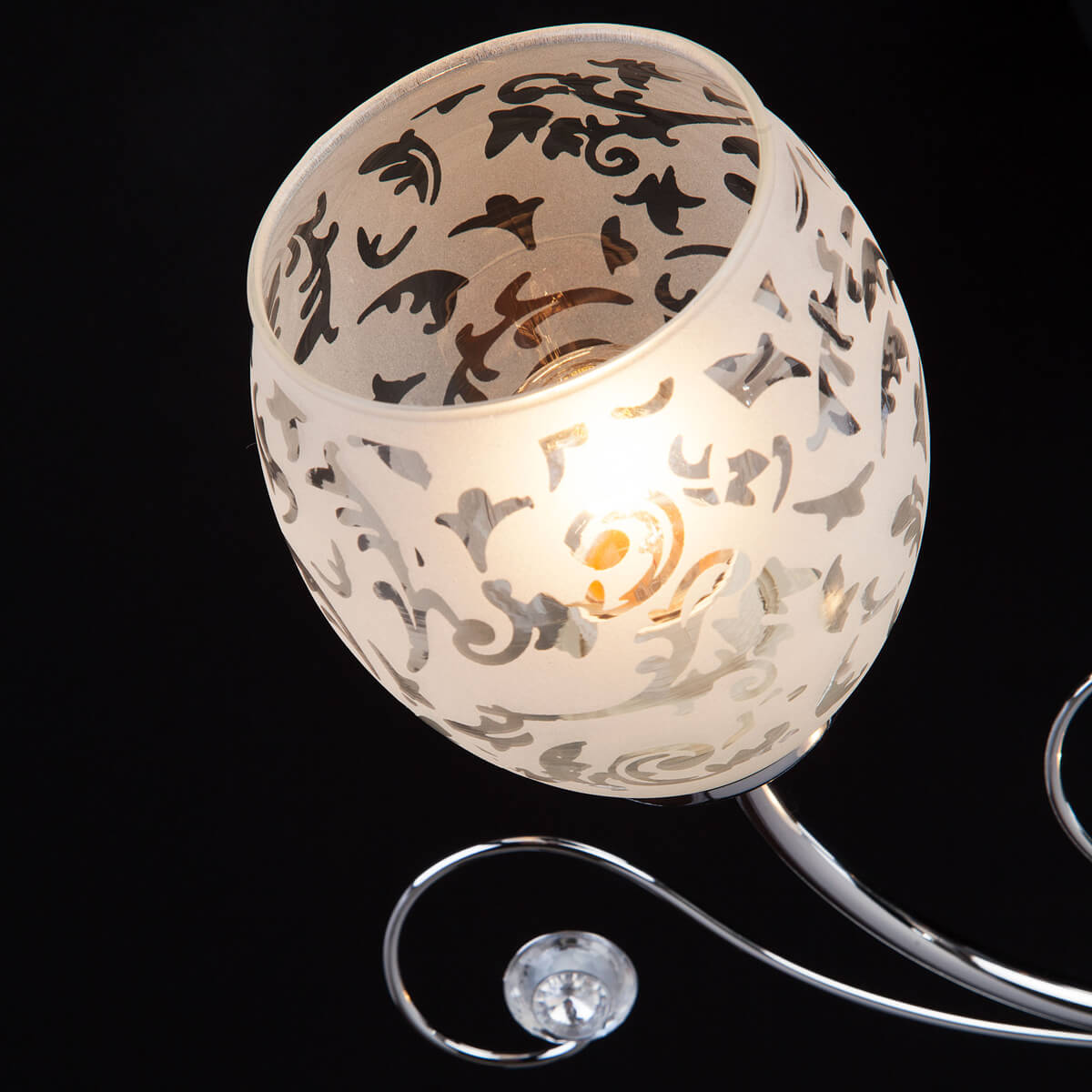 Потолочная люстра Eurosvet 9677/3 хром