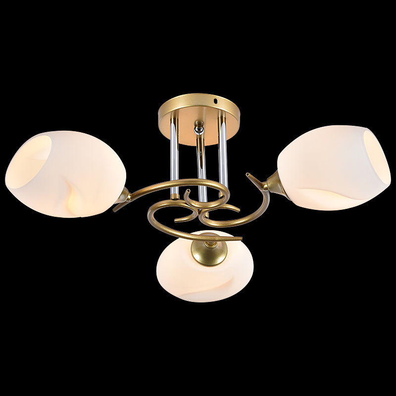 Люстра на штанге Reluce 01252-0.3-03 GD+CR