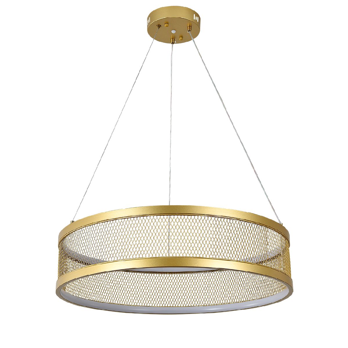 Подвесная люстра с пультом управления Indigo Solido 10022/1P Gold V000112L