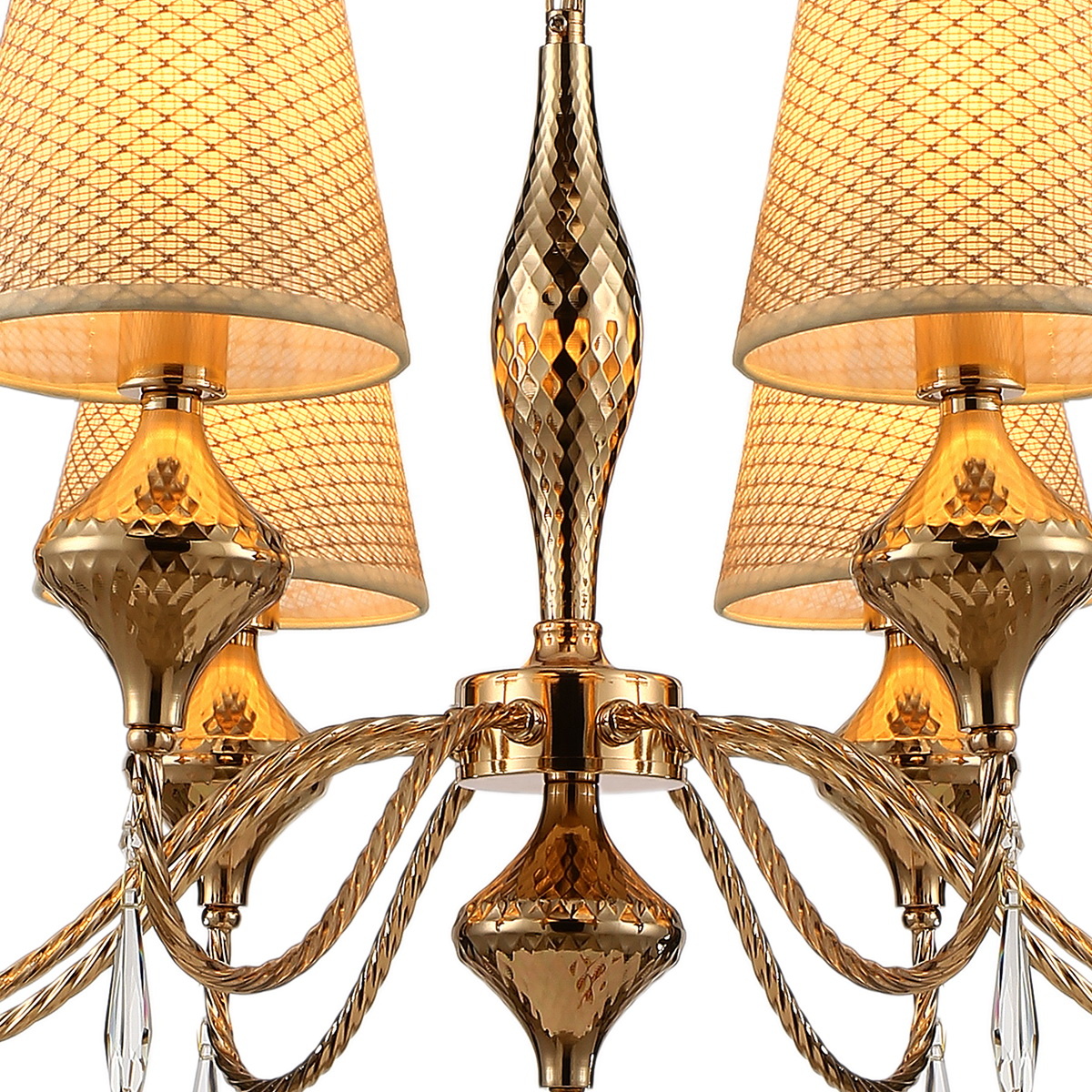 Подвесная люстра Illumico IL6176-8P-27 GD