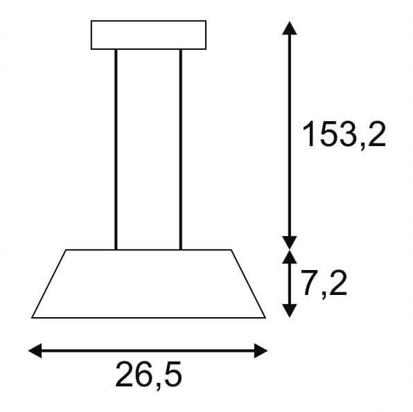 Подвесной светодиодный светильник SLV Wave PD 147831