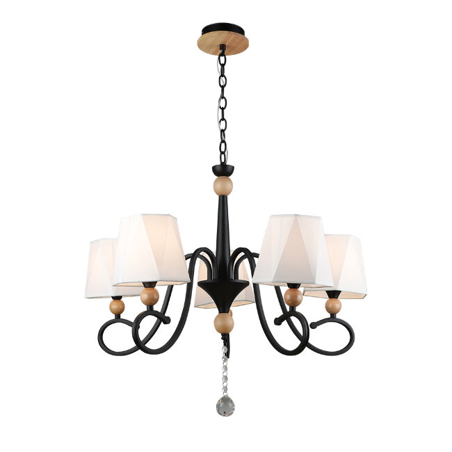 Подвесная люстра Wedo Light Shanita WD3590/5P-BK-WT
