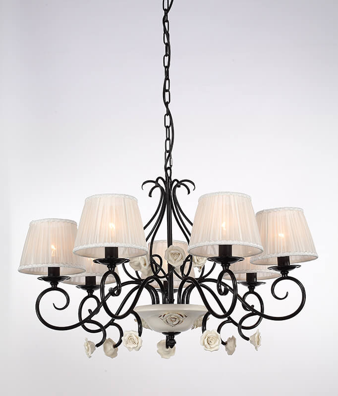 Подвесная люстра Lumien Hall Летисия H17079/7GBK