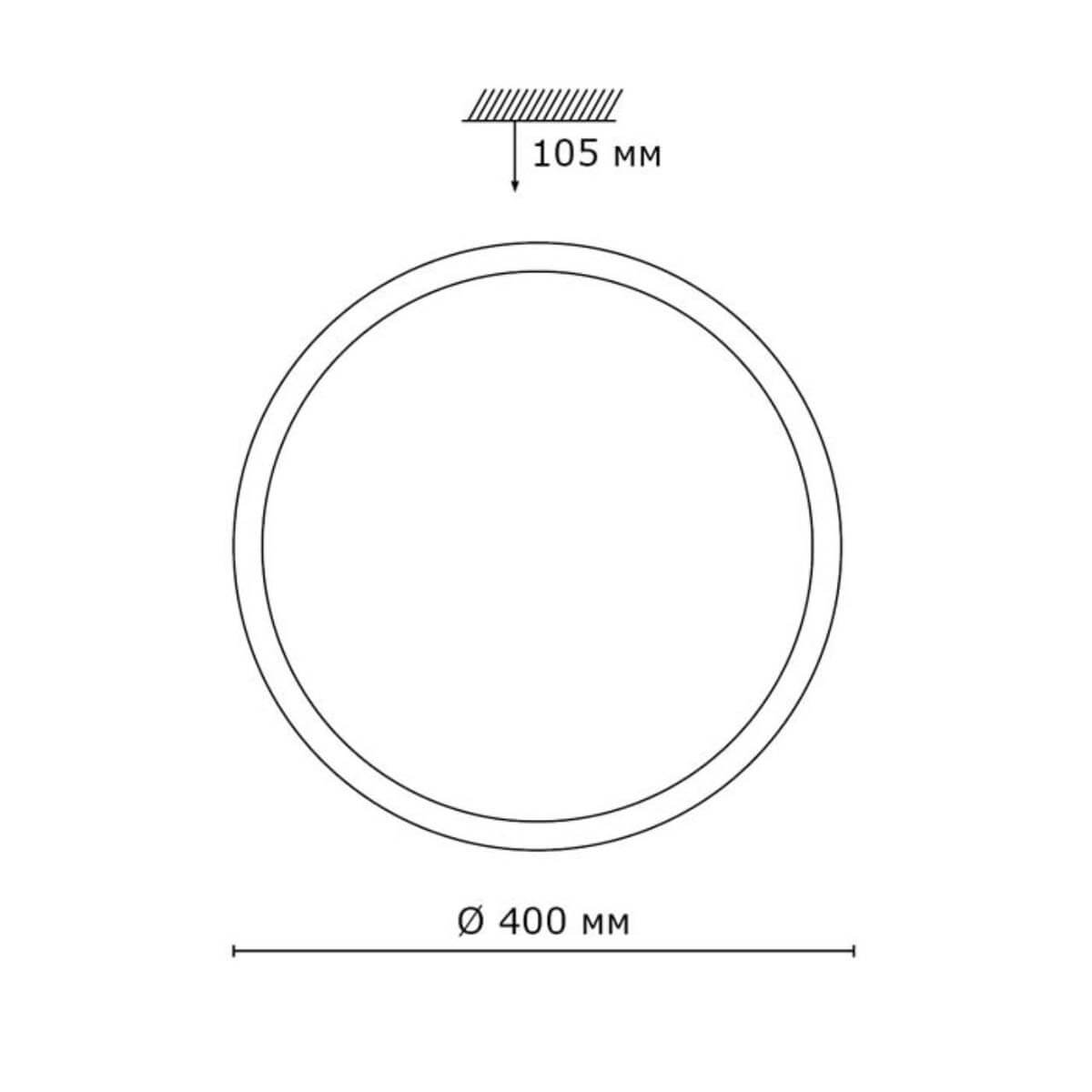 Настенно-потолочный светодиодный светильник Sonex Kasta 2015/E