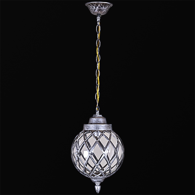 Уличный подвесной светильник Reluce 09018-0.3-001SH BKSL