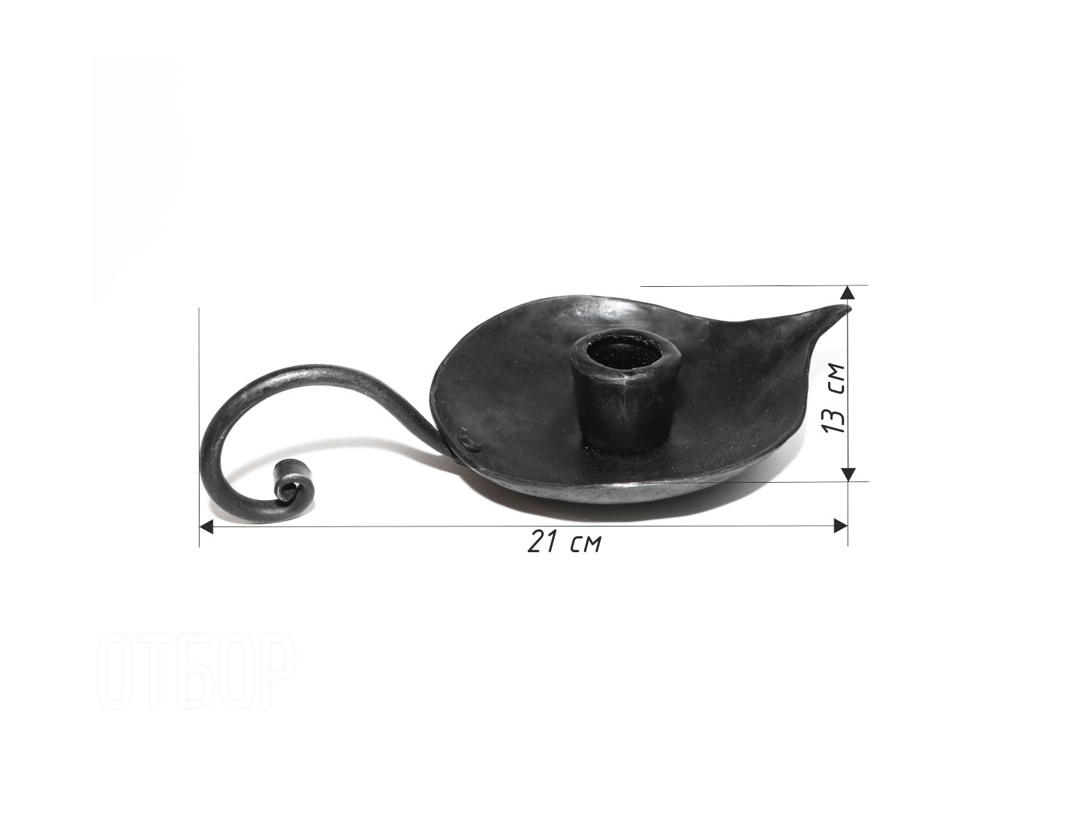 Настольный подсвечник Листок Covali HC-1180