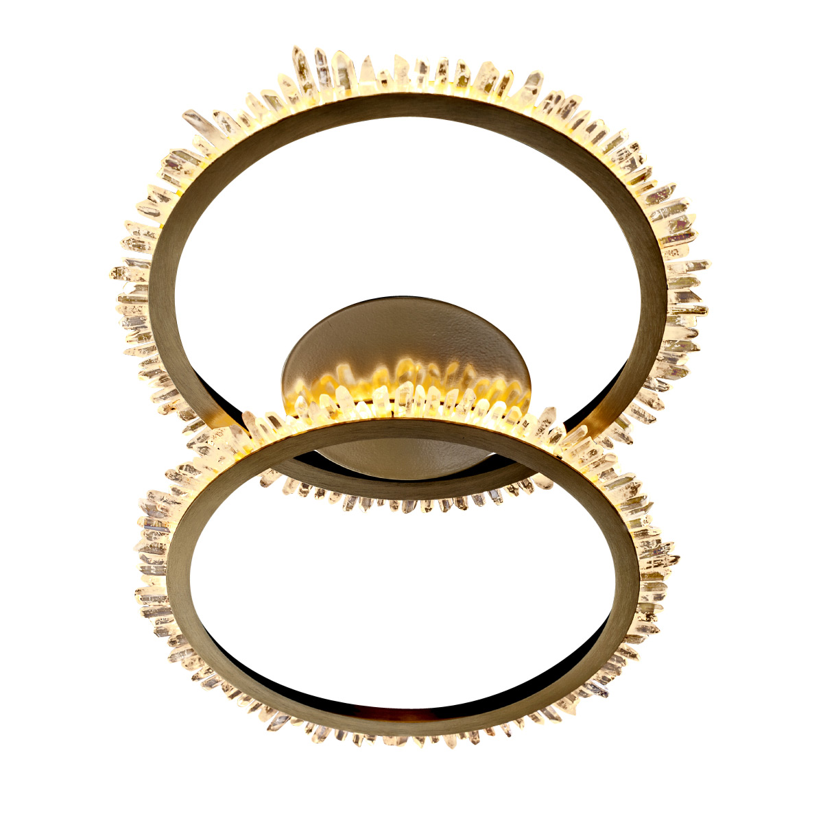 Потолочная люстра Delight Collection Quartz Halo MX20020154-2A satin gold