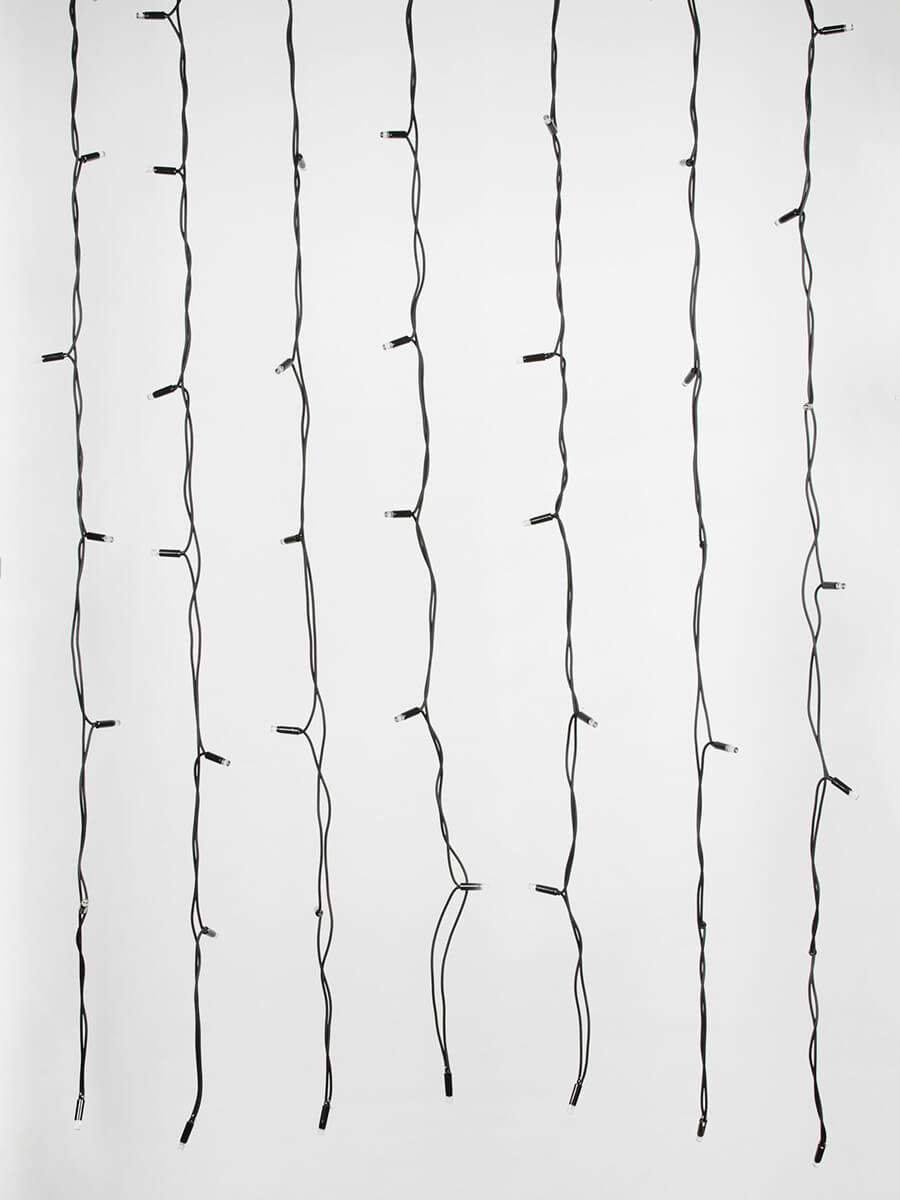 Уличная светодиодная гирлянда Uniel занавес (UL-00003936) синий ULD-C2030-240/TBK Blue IP67