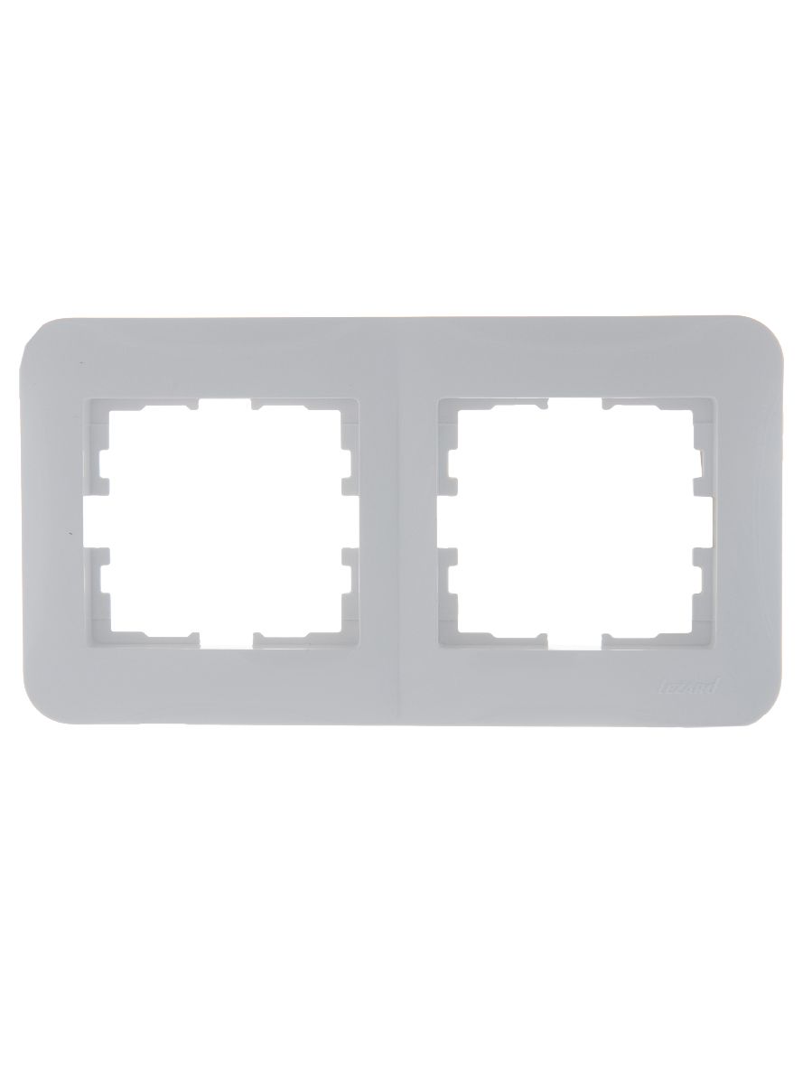 Рамка 2-местная горизонтальная Lezard Karina Life 708-0200-147