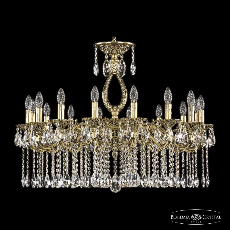 Подвесная люстра Bohemia Ivele Crystal Verona 72302/16/300 A GB