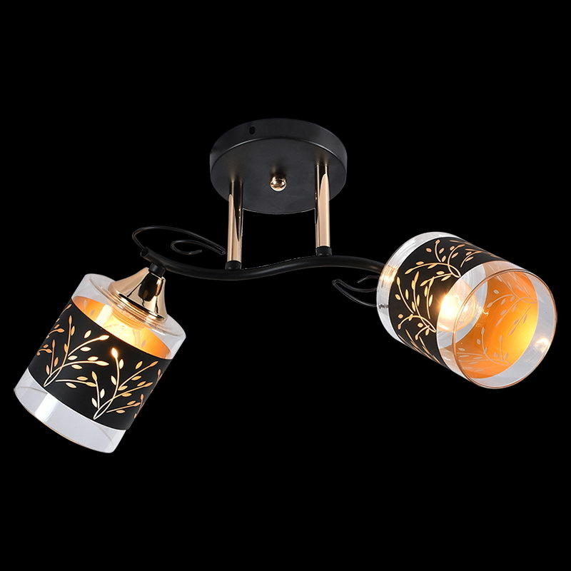 Люстра на штанге Reluce 01295-0.3-02 BK+FGD