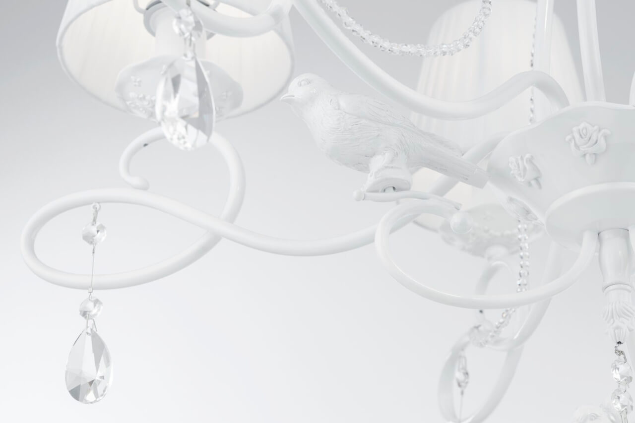 Подвесная люстра Maytoni Passarinho ARM001-06-W