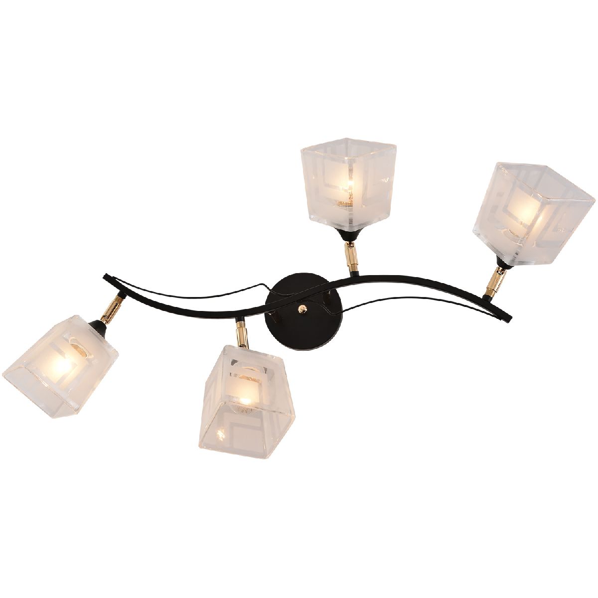 Спот Reluce 01594-3.3-04B BK+FGD