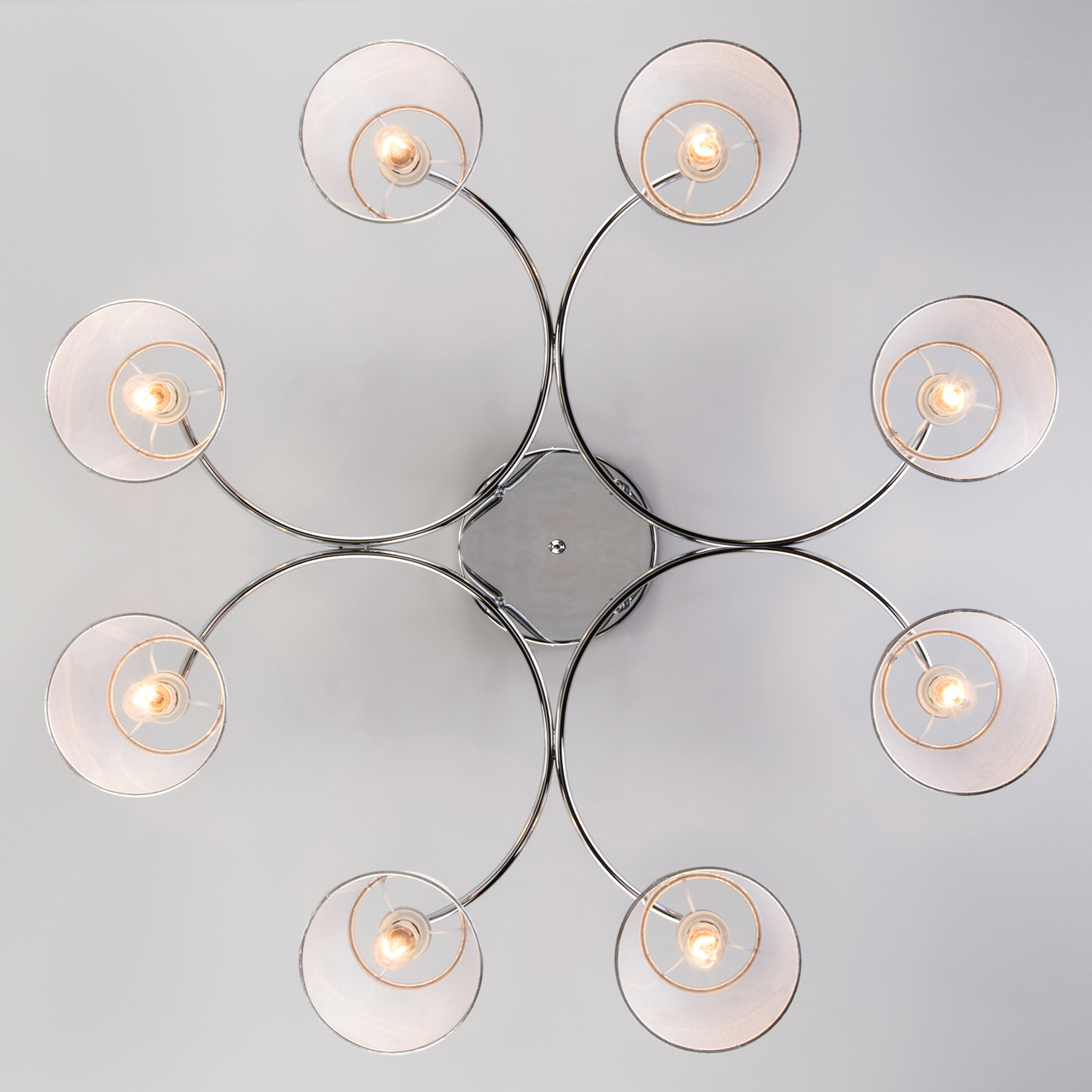 Потолочная люстра Eurosvet Cornetto 60094/8 хром