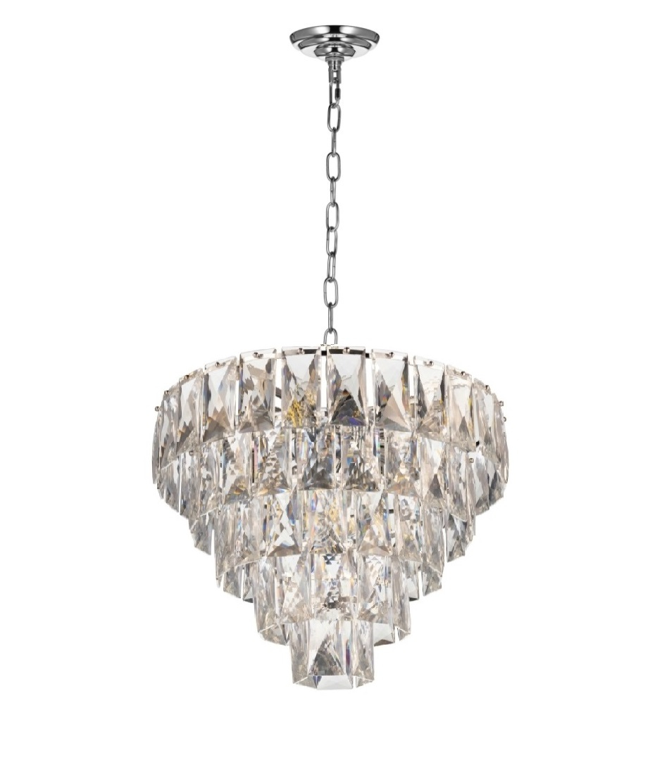Подвесная люстра Lumina Deco LDP 6004-400 CHR