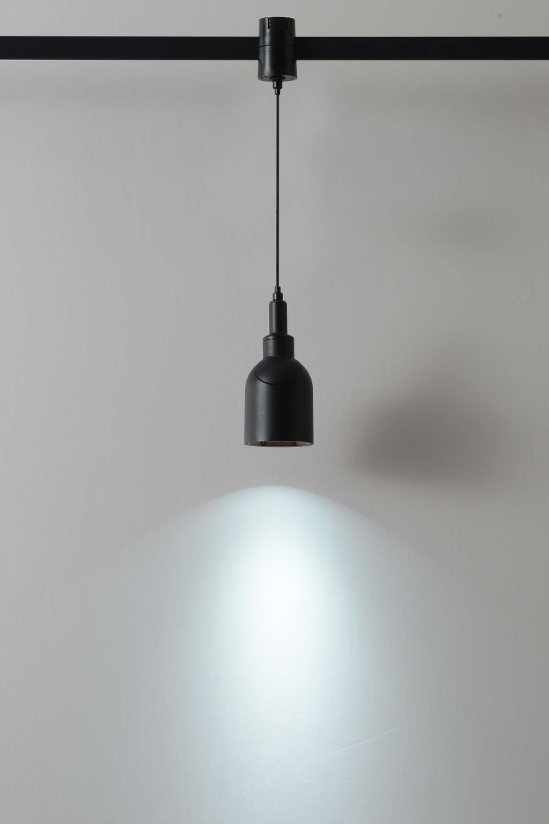 Трековый светильник для гибкой магнитной системы Crystal Lux Trace 48V CLT 0.37 005 7W BL SMART