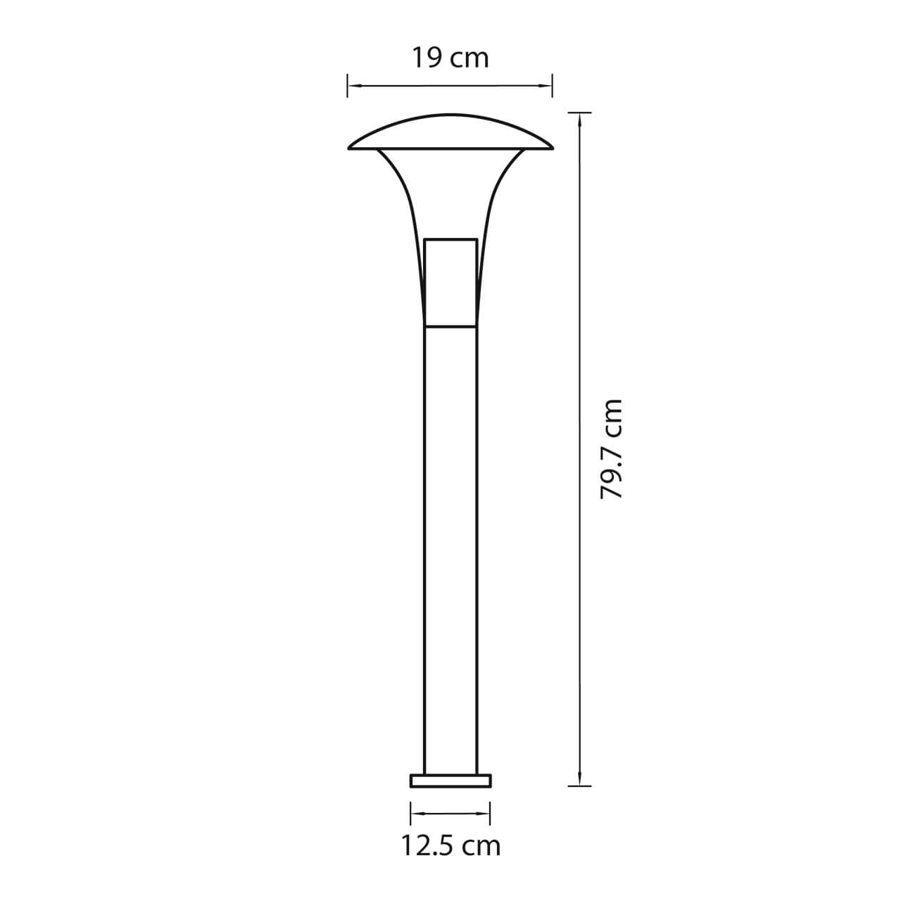 Уличный светодиодный светильник Lightstar Arroto 378737